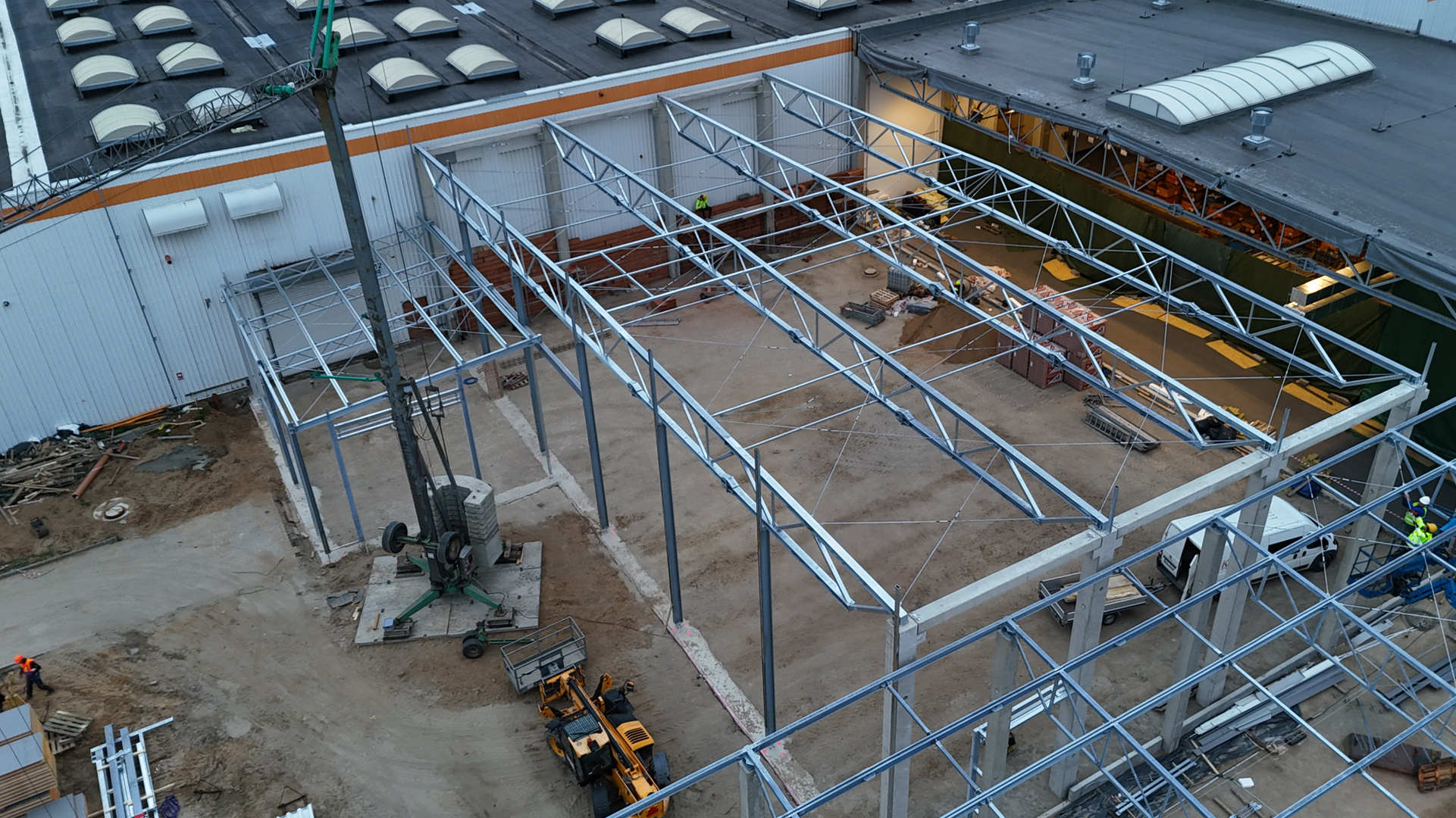 Montaż konstrukcji stalowej Helikon